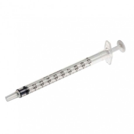 JERINGA 1 ML. 3C. PLASTIPAK CAJA 120 UD.