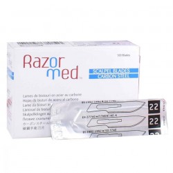 HOJAS RAZORMED BISTURÍ Nº20 CAJA 100u