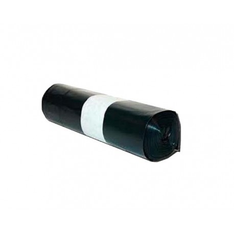 BOLSAS BASURA NEGRA 20L. SIN/CIERRE 52X60, 25 uds.