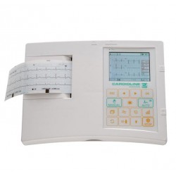 ELECTROCARDIOGRAFO CARDIOLINE AR600 view package