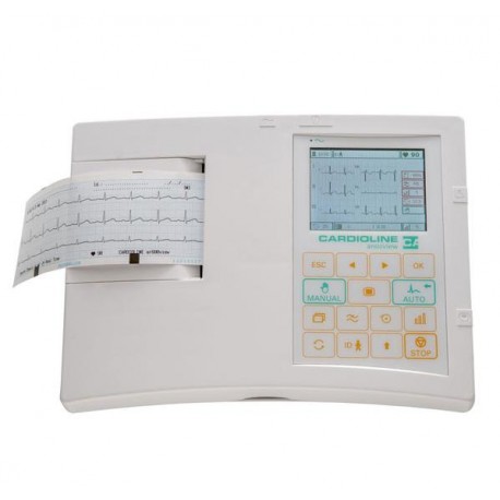 ELECTROCARDIOGRAFO CARDIOLINE AR600 view package