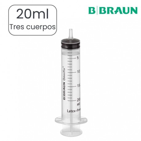 JERINGA 20 ML. 3C. OMNIFIX CAJA 100 UD.