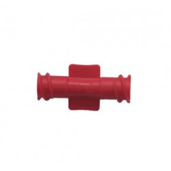 CONECTOR DE JERINGAS COLOR ROJO 1 unidad